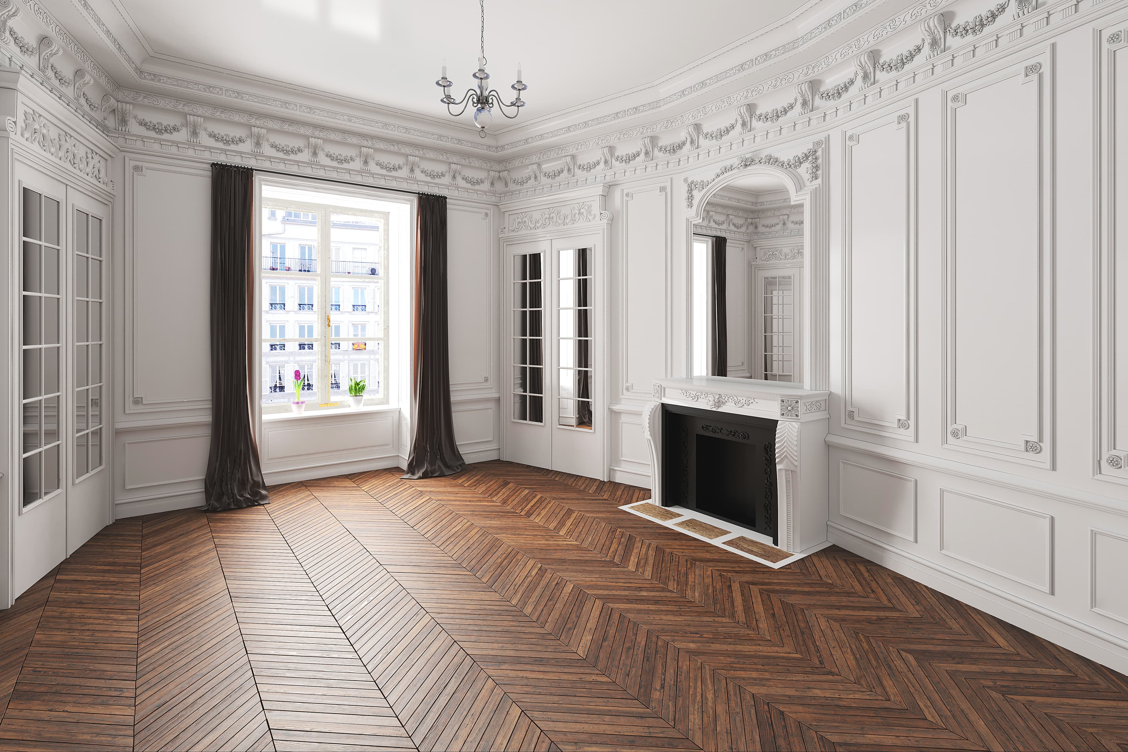 Appartement parisien classique